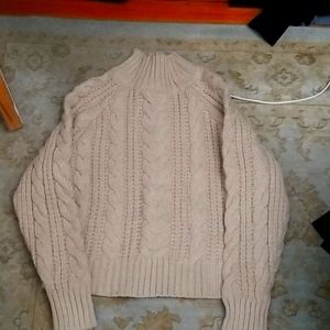 Brand new never worn camel colored sweater